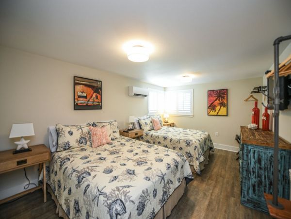 Two Bedroom Vacation Duplex Step to Beach and Village Area