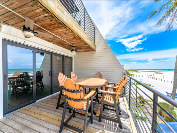 Beachfront Siesta Key Rental with Stunning Sunset Views