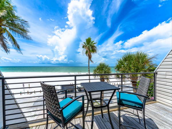 Beachfront Siesta Key Rental with Stunning Sunset Views