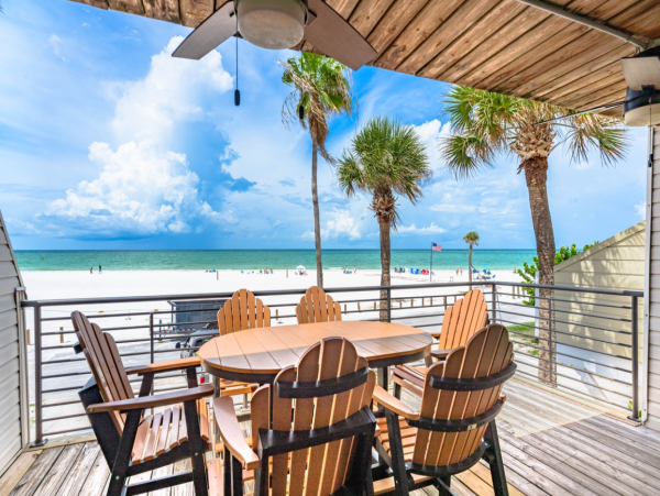 Beachfront Siesta Key Rental with Stunning Sunset Views