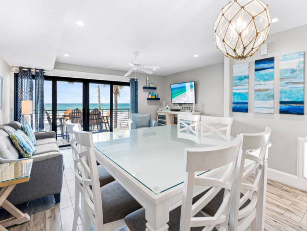 Beachfront Siesta Key Rental with Stunning Sunset Views