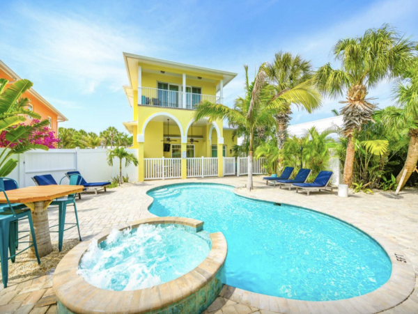 Siesta Key Vacation Rental with Pool Luxury 5-Bed Beach House
