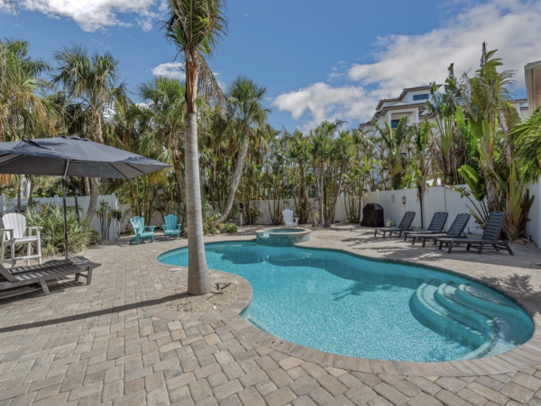 Siesta Key Vacation Rental with Pool Luxury 5-Bed Beach House