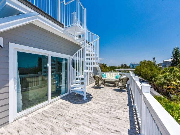 Waterfront Home with Dock and Gulf Views!