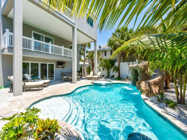 Waterfront Home with Dock and Gulf Views!