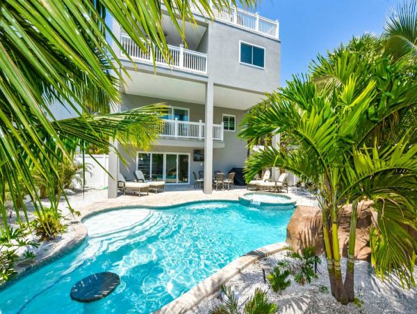Waterfront Home with Dock and Gulf Views!