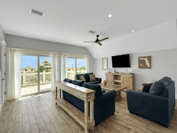 Waterfront Home with Dock and Gulf Views!