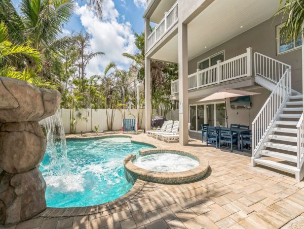 Waterfront Home with Dock and Gulf Views!