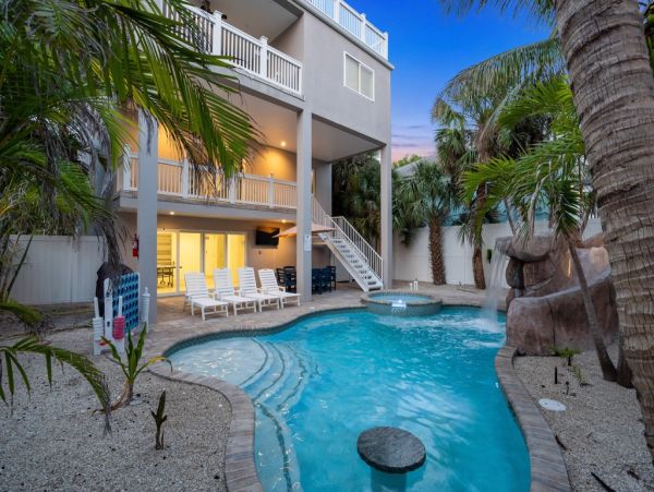 Waterfront Home with Dock and Gulf Views!