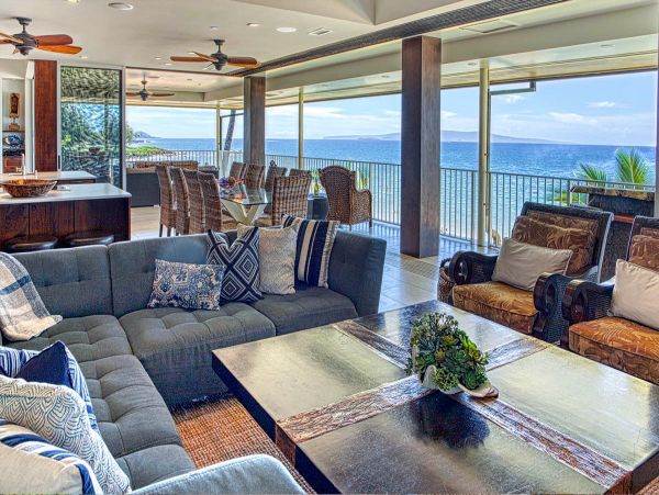 Luxury 5 Bedroom Penthouse Maui Largest Beachfront