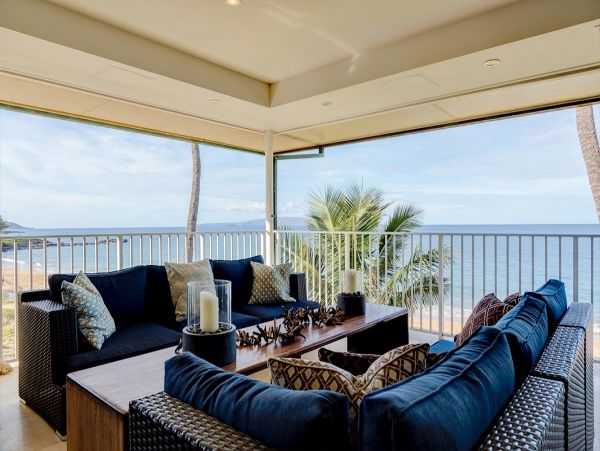 Luxury 5 Bedroom Penthouse Maui Largest Beachfront