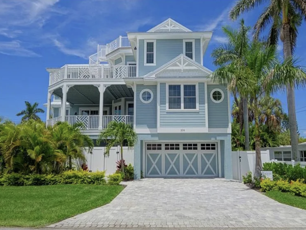 Luxury Five Bedroom Luxury Anna Maria Island Rental Home