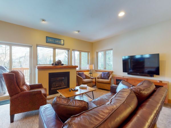 Mountain View from This Three Bedroom Vail Condo Sleeps 6