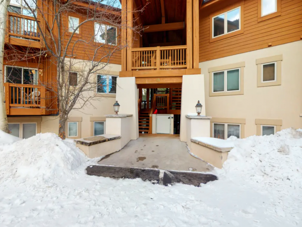 Mountain View from This Three Bedroom Vail Condo Sleeps 6