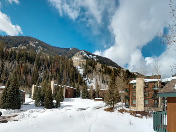 Mountain View from This Three Bedroom Vail Condo Sleeps 6