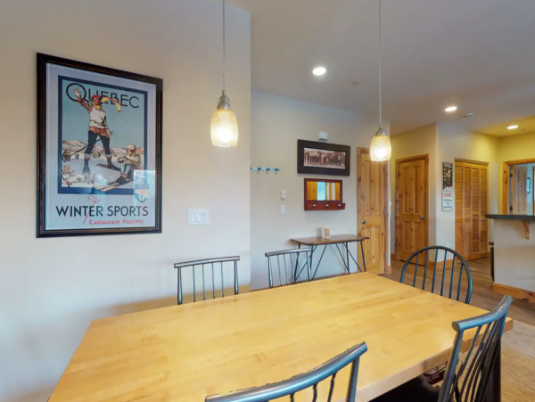 Mountain View from This Three Bedroom Vail Condo Sleeps 6