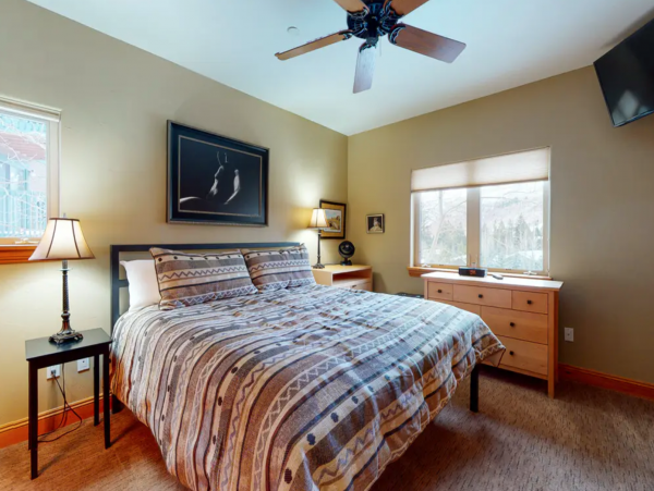 Mountain View from This Three Bedroom Vail Condo Sleeps 6