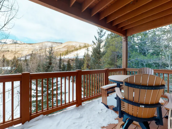Mountain View from This Three Bedroom Vail Condo Sleeps 6
