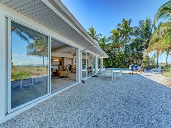 Beachfront Rental on North End Anna Maria with Boat Dock