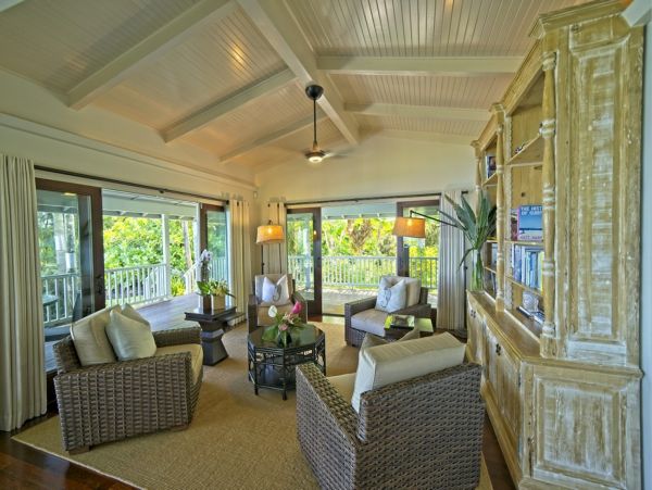 Luxury. Seven Bedroom Vacation Rental Estate Princeville HI