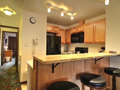 Kitchen with Breakfast Counter and Seating Kitchen with Breakfast Counter and Seating