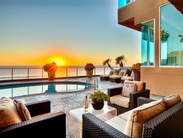 La Jolla Oceanfront Home: Pool, Hot Tub & Rooftop Tennis