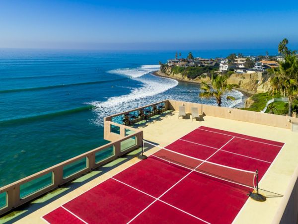La Jolla Oceanfront Home: Pool, Hot Tub & Rooftop Tennis