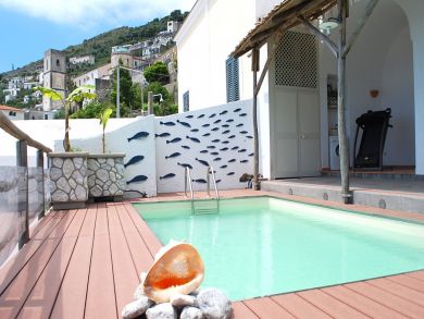 Private villa sleeps 6 in Praiano with pool by the Sea - additional view, photo 5