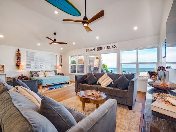 Spacious Vacation Family Home in Haleiwa Near Turtle Beach