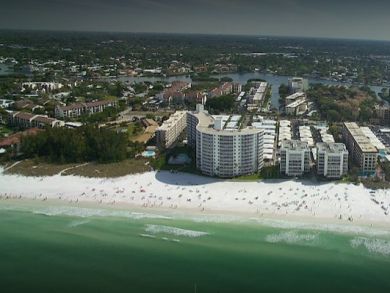 View of Siesta Condo on Beach