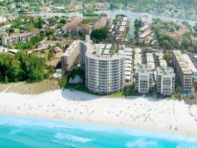 Beach front condo on Siesta Key