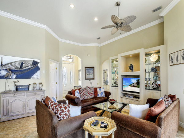 Lovely Marco Island canal front home