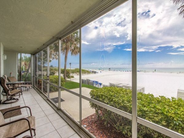 Walk Out Onto the Sandy beach of Siesta Key