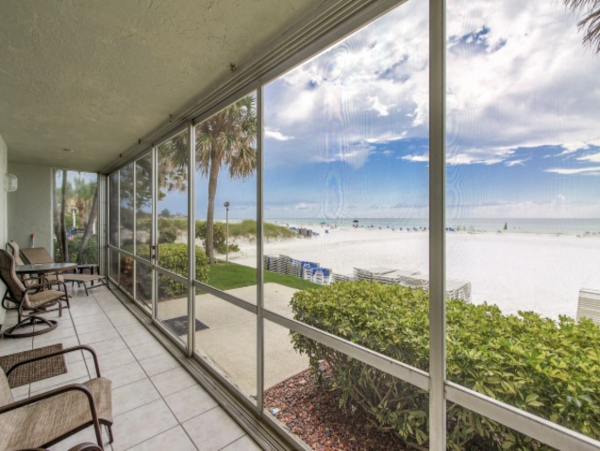 Walk Out Onto the Sandy beach of Siesta Key