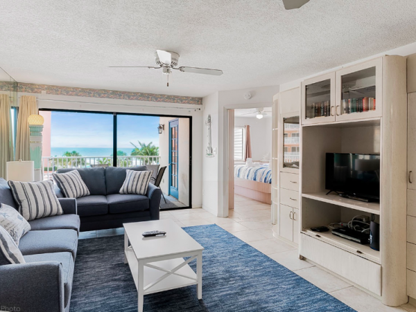 Three Bedroom With Gulf and Beach Views