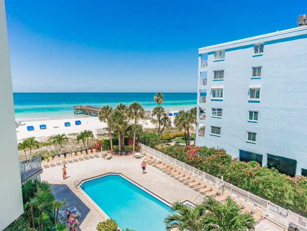 Three Bedroom With Gulf and Beach Views