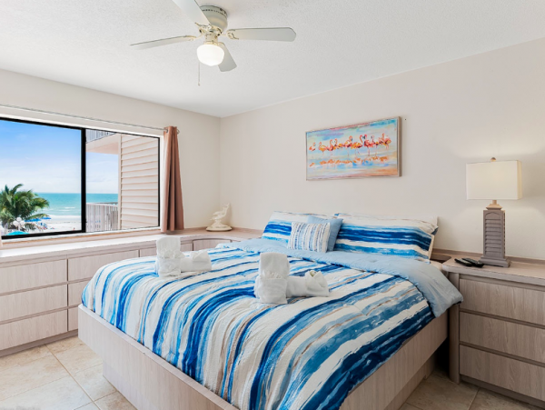 Three Bedroom With Gulf and Beach Views
