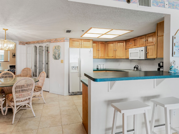 Three Bedroom With Gulf and Beach Views