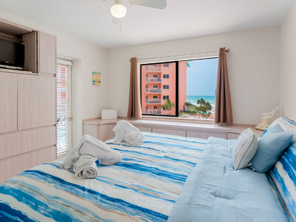 Three Bedroom With Gulf and Beach Views