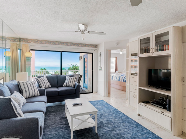 Three Bedroom With Gulf and Beach Views