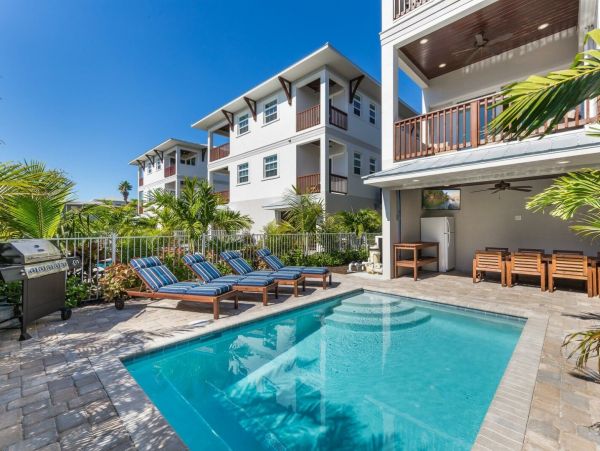 One of Siesta Keys Ultimate Rental Homes with Pool