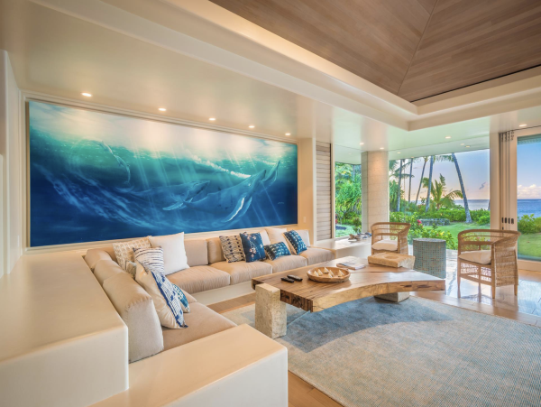 Princeville Kauai Luxury Beachfront House and Guest House