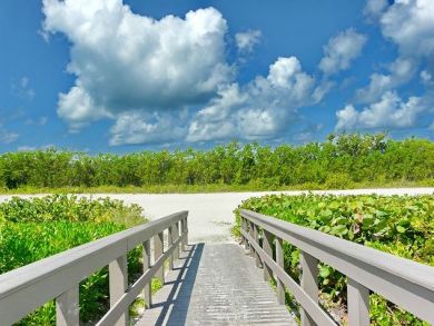 Steps to Tigertail Beach