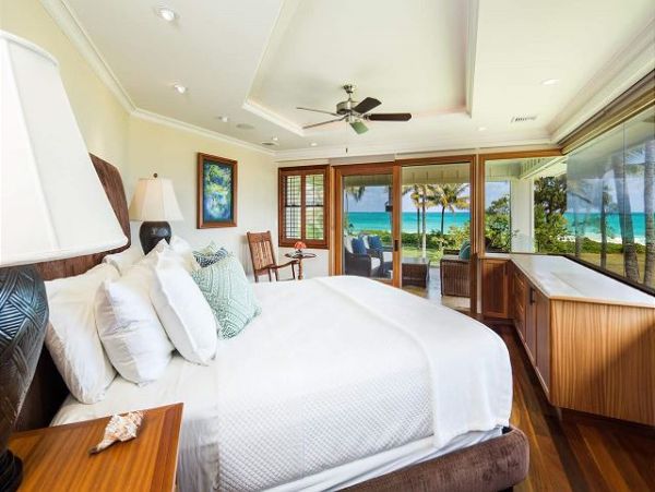 Kailua Beachfront Oceanfront Villa  Pool & Jacuzzi Main House & Guest House