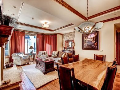 Wonderful ceilings and wood touches