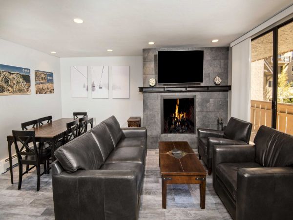 Vail Two Bedroom Two Bathroom Ski Condo with Onsite Parking