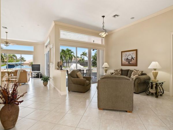 Marco Island Vacation Rental - Walk to Beach Waterfront Home