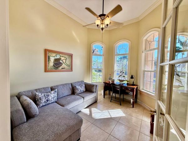 Marco Island Vacation Rental - Walk to Beach Waterfront Home