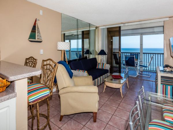 Marco Island Beachfront Two Bedroom Condo Weekly Rental