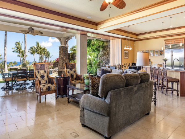 Big Island Luxurious 4-Bedroom Villa with Ocean Views & Pool BEACH CLUB ACCESS